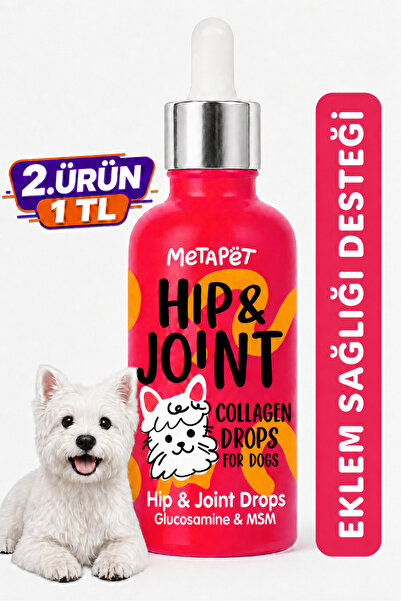 Metapet Köpekler için Eklem Sağlığı Destekleyici, Güçlendirici, Glukozamin Sa...
