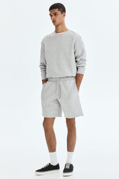 H&M Sweatshirt Şort Regular Fit