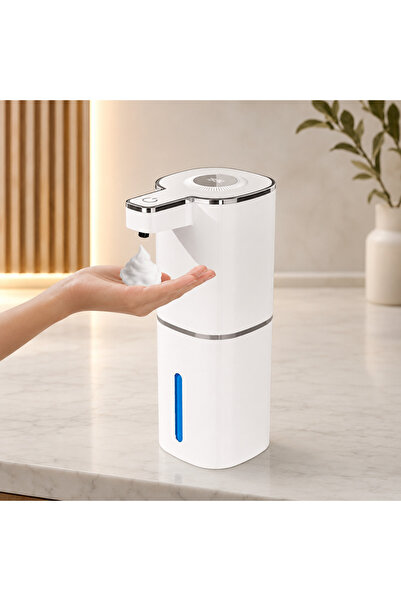 IBESPHERE Dozator Automat Săpun Spumă M19Pro, 420 ml, Display LED, Senzor de ...