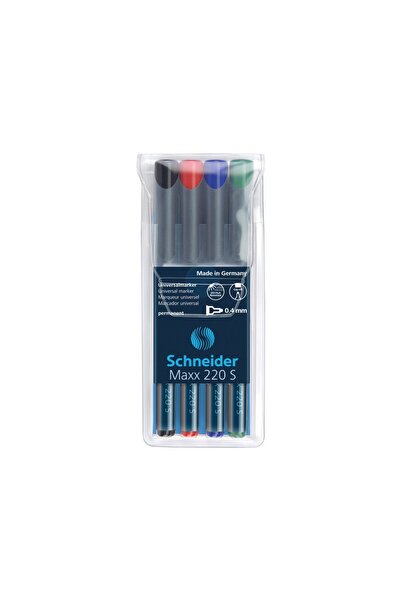 SCHNEIDER Set de markere universale OHP Schneider Maxx 220 S