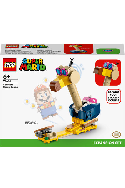 LEGO Set de expansiune Super Mario Lovitură cu capul lui Conkor 71414