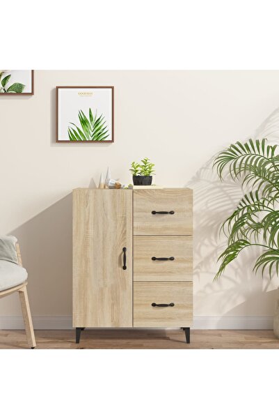 Concept Servantă, stejar sonoma, 69,5x34x90 cm, lemn prelucrat