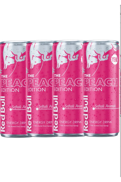 Red Bull رد بول مشروب طاقة إصدار الخوخ (جديد) 250 مل × 24 قطعة - خوخ جديد