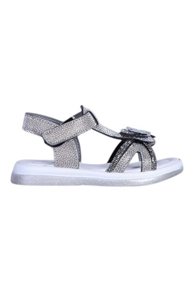 moda ayakkabım Nerissa 1124 Girls' Stone Sandals Shoes
