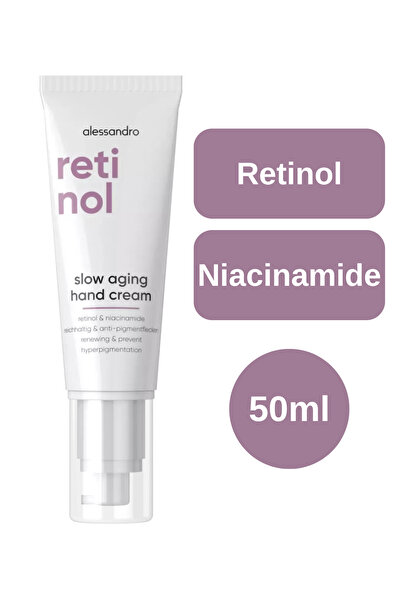 Alessandro Retinol Slow Aging Hand Cream 50ml.