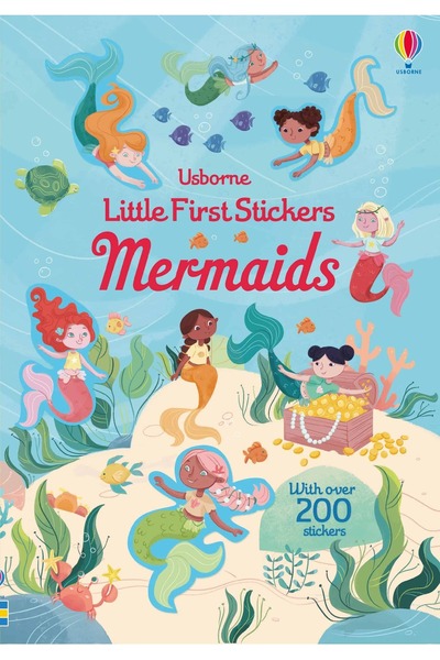 Usborne Children's book, Usborne, Little First Stickers Mermaids, 3+ years