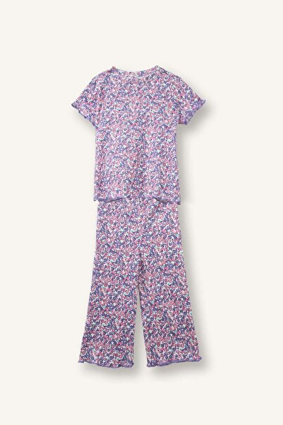 DeFacto 2'li Pijama Takımı Kız Bebek H5503A526SM