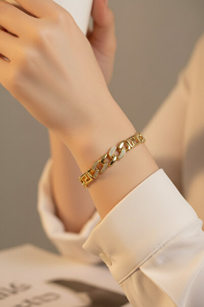 XUPING JEWELRY سوار من مجوهرات XUPING بحجر الزركون اليوناني بتصميم STYLE PEARL