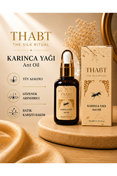 THABT Karınca Yağı Complex Tüy Görünümü Azaltıcı & Batık Karşıtı Bakım Yağı 3...