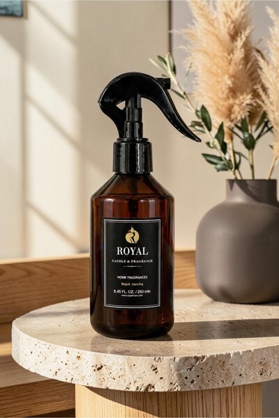 ROYAL MUM Black Vanilya Oda ve Tekstil Spreyi 250 ml - Kalıcı ve Ferah Ortam ...