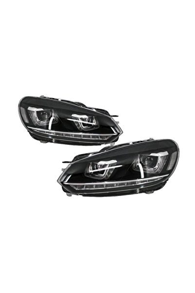 autogp Vw golf 6 ön far lambası u led bi-xenon 2009 / 2013