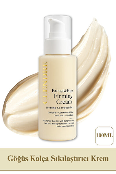 CLENDRE Göğüs & Kalça Sıkılaştırıcı Krem – Vitamin & Kolajen 100 ML