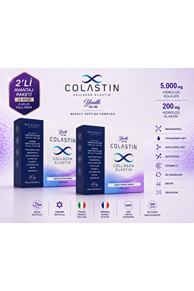 Colastin Youth Kolajen & Elastin X2