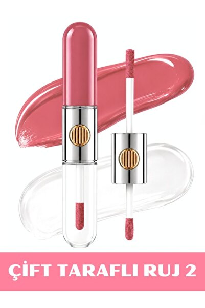 NUNUKO KK Unlimited Double Touch Ruj - Çift Taraflı Ruj - Çift Taraflı Lip Gloss