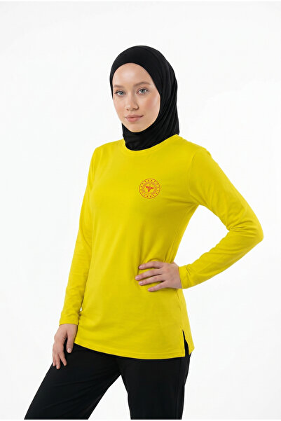 Pratik Medikal Tricou lung Hijab pentru îngrijirea sănătății de urgență galbe...