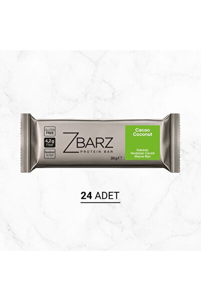 Zbarz Protein Bar Kakao & Hindistan Cevizi | 24 Adet Glutensiz