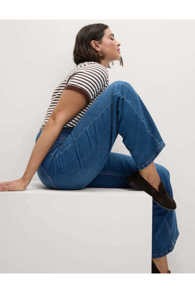 Marks & Spencer Wide Leg Kadın Jean