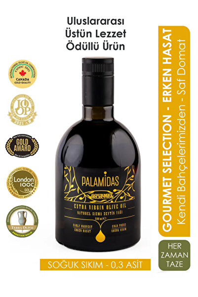 Palamidas 500 ml Domat Gourmet Selection Ödüllü Naturel Sızma Zeytinyağı 2025...