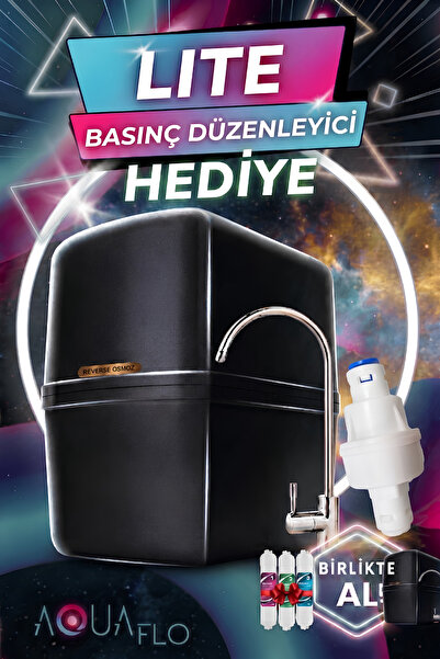 AQUAFLO Lite Mineralli Çelik Tanklı Su Arıtma Cihazı (SDNP13-M-S)