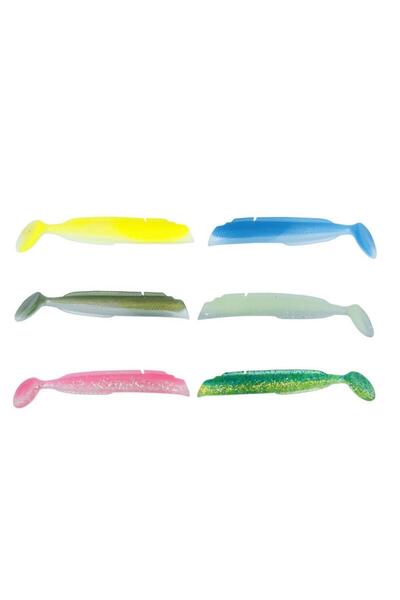 Fujin Salt Eel Body 10cm x3 Silikon Yem Gövde