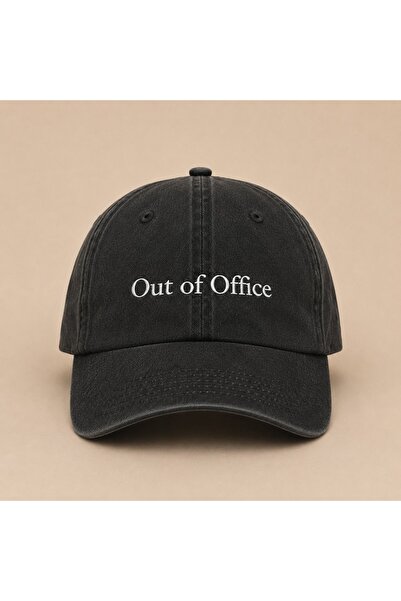 WeavedCo Custom Design Embroidery: Minimal "Out of Office" (Out of Office) Em...