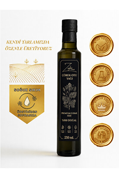 zafirnatural Soğuk Sıkım Çörek Otu Yağı 250ml | Yumuşak İçim · %1.7 Timokinon