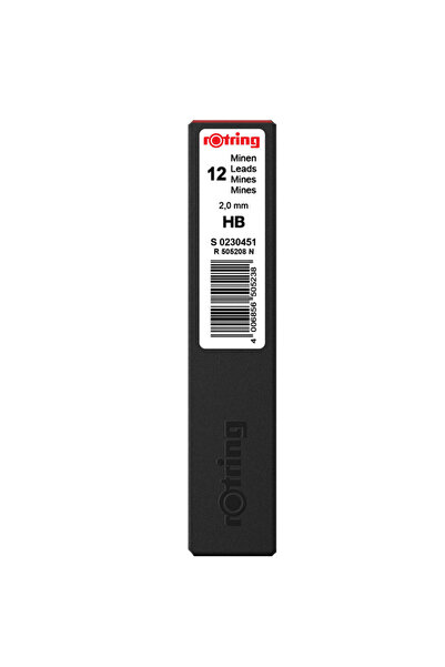 Rotring Pencil Lead 2.0mm HB
