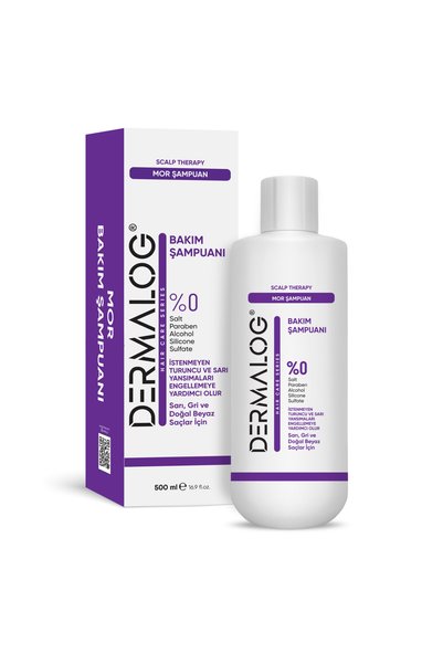 DERMALOG شامبو مضاد للبرتقال الفضي والأرجواني 500 مل