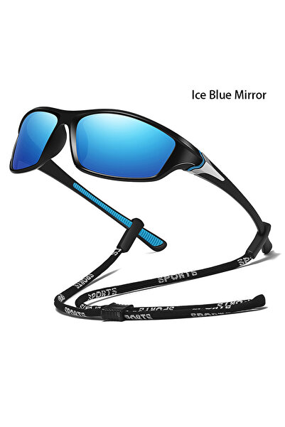 Choice ChainF23(Ice Blue) Men And Women Outdoor Sports Sunglasses With Chain ...