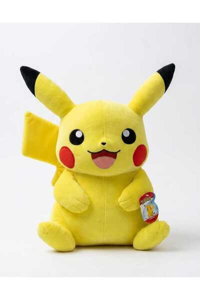Genel Markalar Pikachu Pokemon Peluş Oyuncak 35 cm - Sevimli & Yumuşak