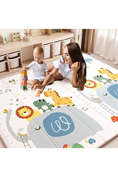 İnfant Hobby Happy Dream Premium Katlanabilir Oyun Matı Çift Taraflı Tasarım ...