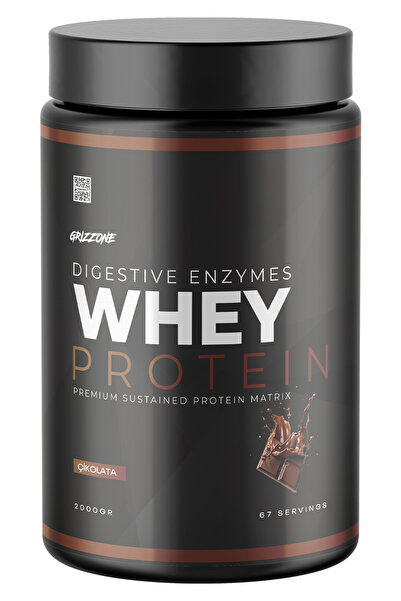 GRIZZONE Whey Protein 2.000 Gr ( Çikolata Aromalı )