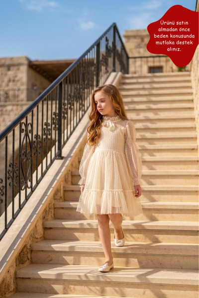 Eray Kids Rochie de seară pentru fete Rochie de seară Rochie din dantelă cu p...