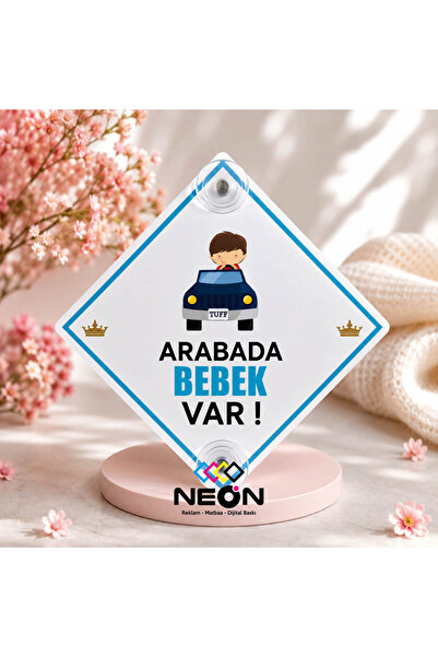 NEON Dijital Baskı Merkezi Dikkat Arabada Bebek Var / FOREX - DEKOTA İkaz Lev...