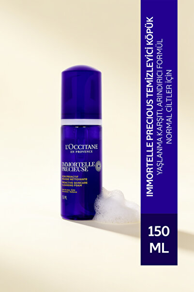 L'Occitane Immortelle Precious İlk Yaşlanma Belirtileri için Temizleyici Köpü...