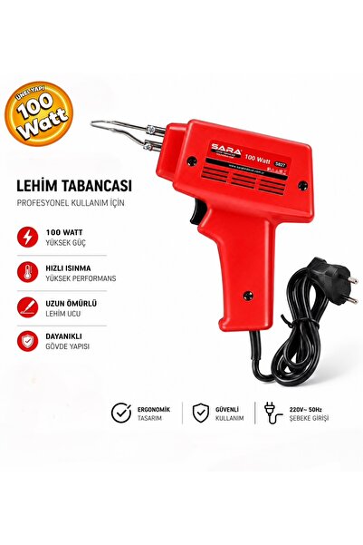 SARA S827 Profesyonel Lehim Tabancası 100 Watt
