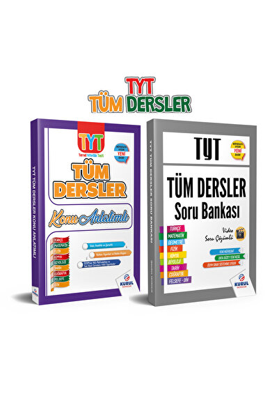 Kurul Yayıncılık 2027 Tyt Tüm Dersler Konu Ve Soru Muhteşem 2 Li Set