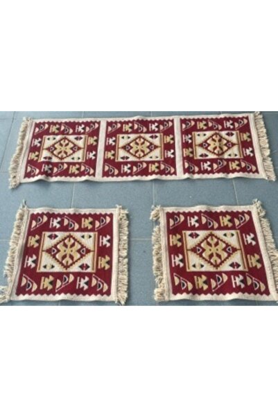 GENÇEV HOME COLLECTİONS Set complet de covorașe și perne pentru scaune auto K...