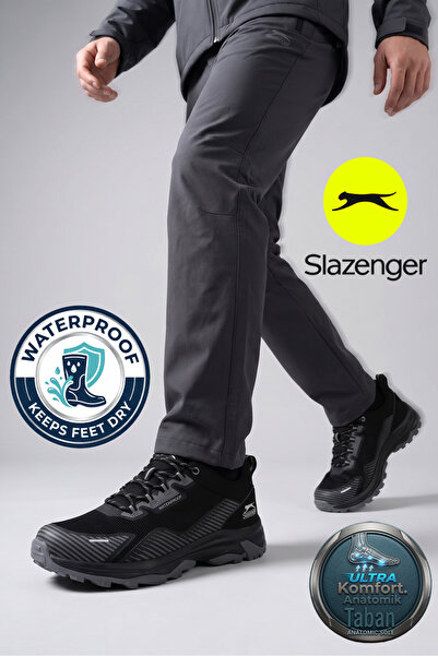 Slazenger ويندسور ®   أحذية I Premium Series الرجالية المقاومة للماء باللون ا...