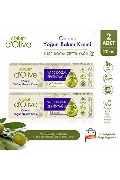 Dalan Dolive Onarıcı Yoğun Bakım Kremi 2 Adet Çanta Boy 20ml