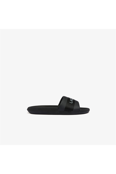 Lacoste Croco Erkek Siyah Terlik