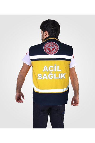 MEDİKAL 112 Acil Sağlık Yeleği (yazlık)