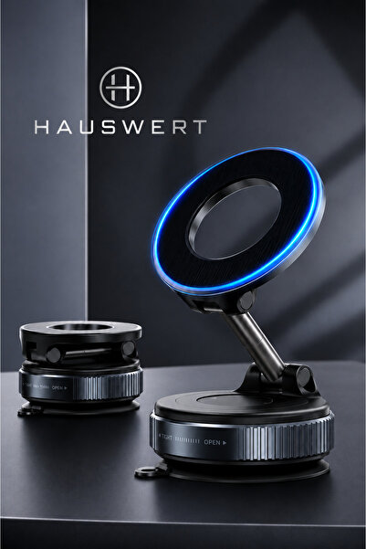 hauswert MagSafe Uyumlu 360° Telefon Tutucu Mıknatıslı Ayarlanabilir Araç İçi...