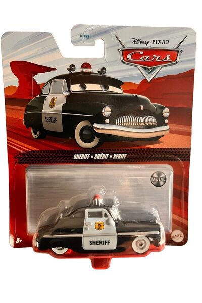 Pixar Cars سيارات ديزني سيارات ذات شخصية واحدة شريف