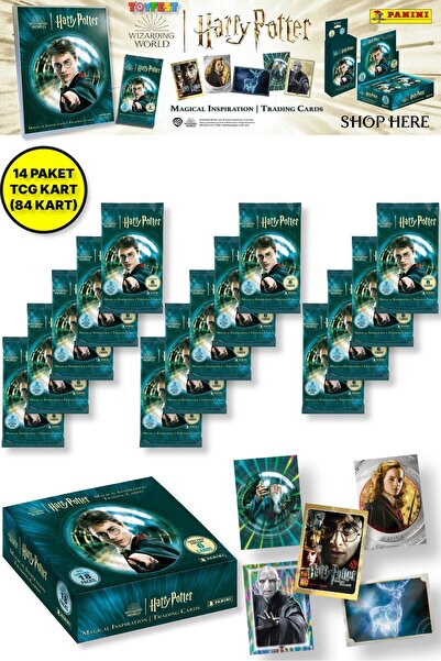 TOYFEST Panini Harry Potter Collectable Trading Card - 14 Pack (84 Card)