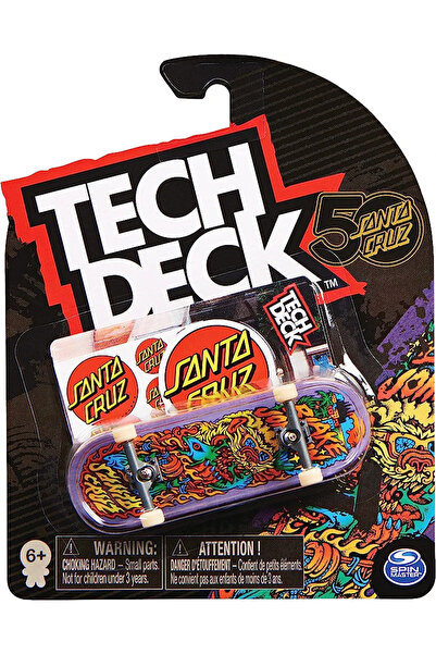 Spinmaster حزمة واحدة من Tech Deck SANTA CRUZ 20141228
