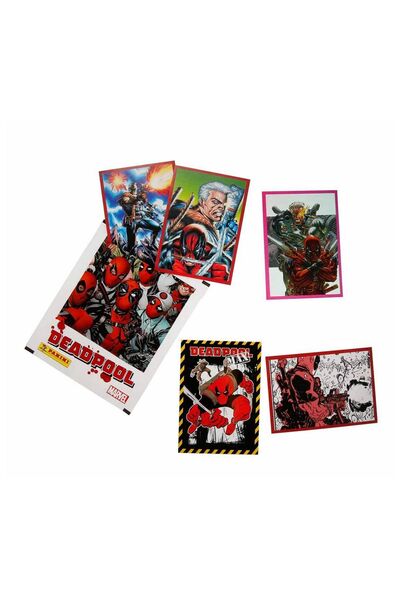 TOYFEST 15 عبوة - مجموعة ملصقات Marvel Deadpool