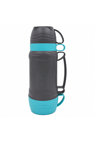 Day Days Termos vacuum flask cu pahare incluse - Capacitate 1.0L, pentru băut...