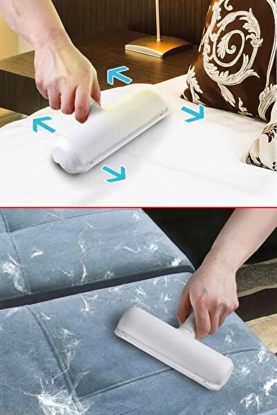 İronika İronika 2-Way Chambered Clothes Bed Sofa Cat Dog Hair Dust Collector Lint Remover
