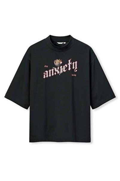 buzagi tasarım ürünleri Urban Streetwear Digital Print Oversize Black Unisex ...